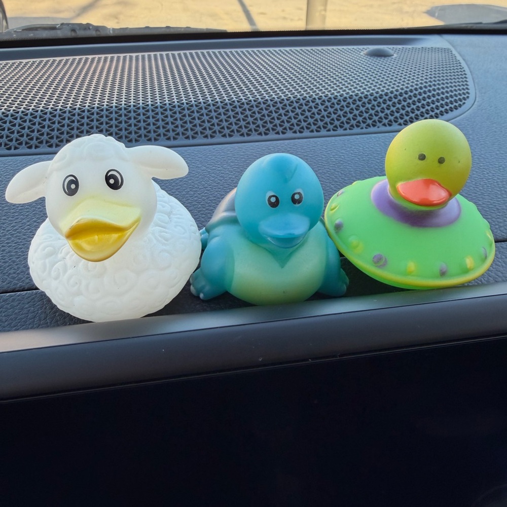 Rubber duck set of 3